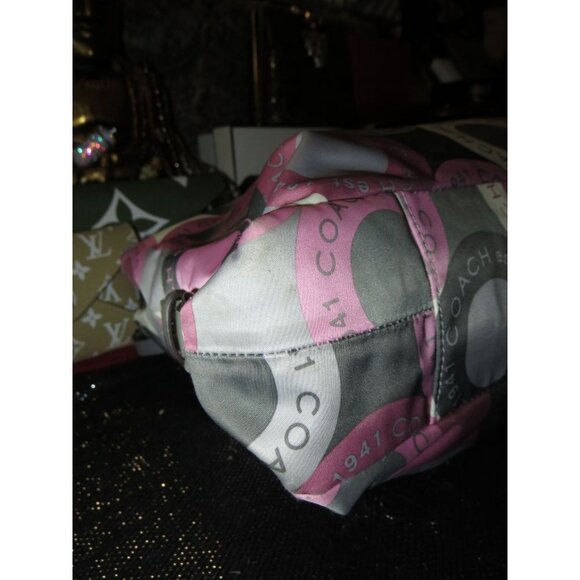 Coach Ashley Signature Snaphead Graphic Logo Carryall Satchel Crossbody 15504 - Picture 5 of 15